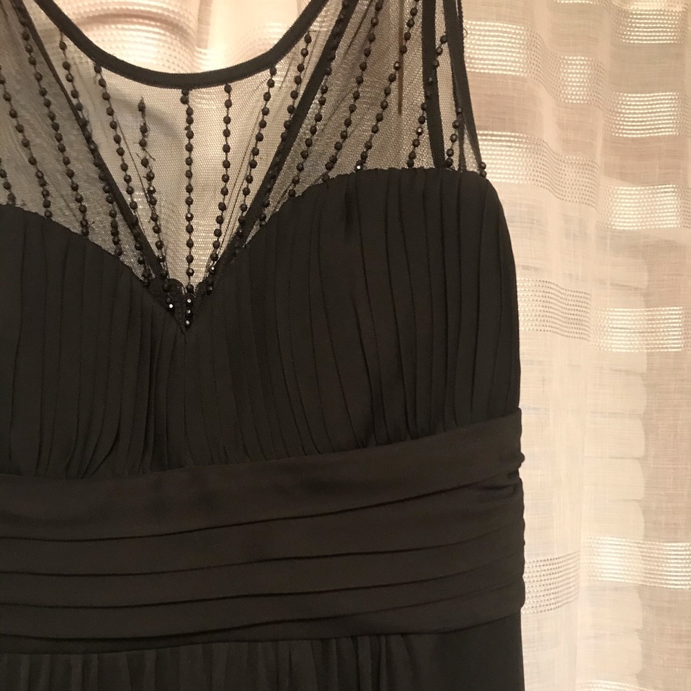 Long, beaded dress